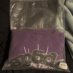 Purple Sp5der hoodie